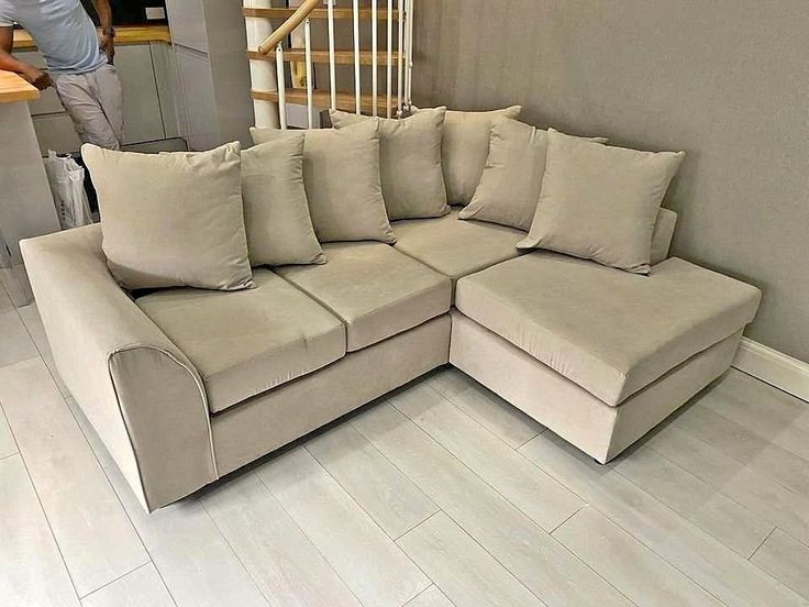 Dylan Corner Sofa Set | Left & Right Corner L-Shape Modern Sofa | Luxury Comfortable Living Room Sofa