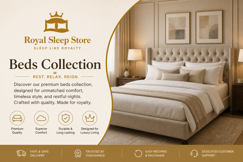 Beds Collection – Royal Sleep Store | Sleep Like Royalty