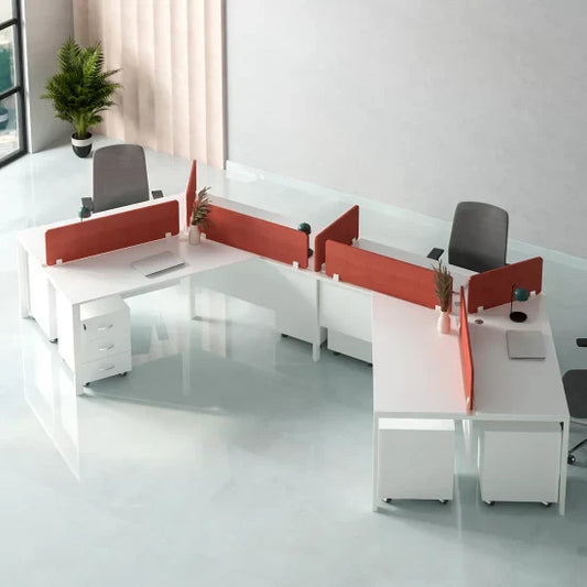 Atomic Workstation Desk | Modern Executive Office Desk with Smart Storage & Ergonomic Design