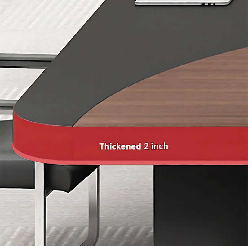 Modern Minimalist Long Conference Table | Sleek Executive Meeting Table for Teamwork & Boardroom Use