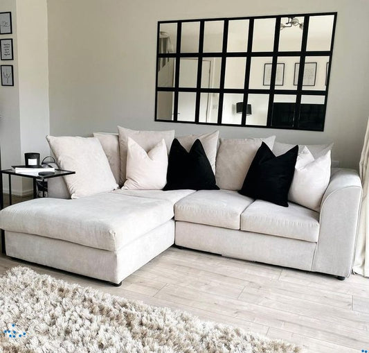 Dylan Corner Sofa Set | Left & Right Corner L-Shape Modern Sofa | Luxury Comfortable Living Room Sofa
